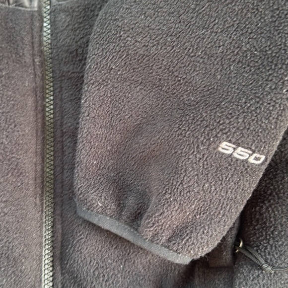 The North Face Denali 550 Down Jacket Black Polartec XS - Picture 5 of 8